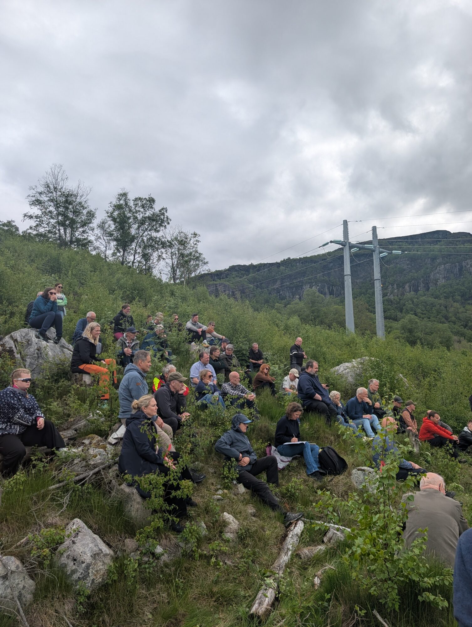 Besøk hos skogeigar Geir Meltveit hvor
Produksjon- og klimapotensialet langs kysten og oppskrifta for å lykkes?  var tema